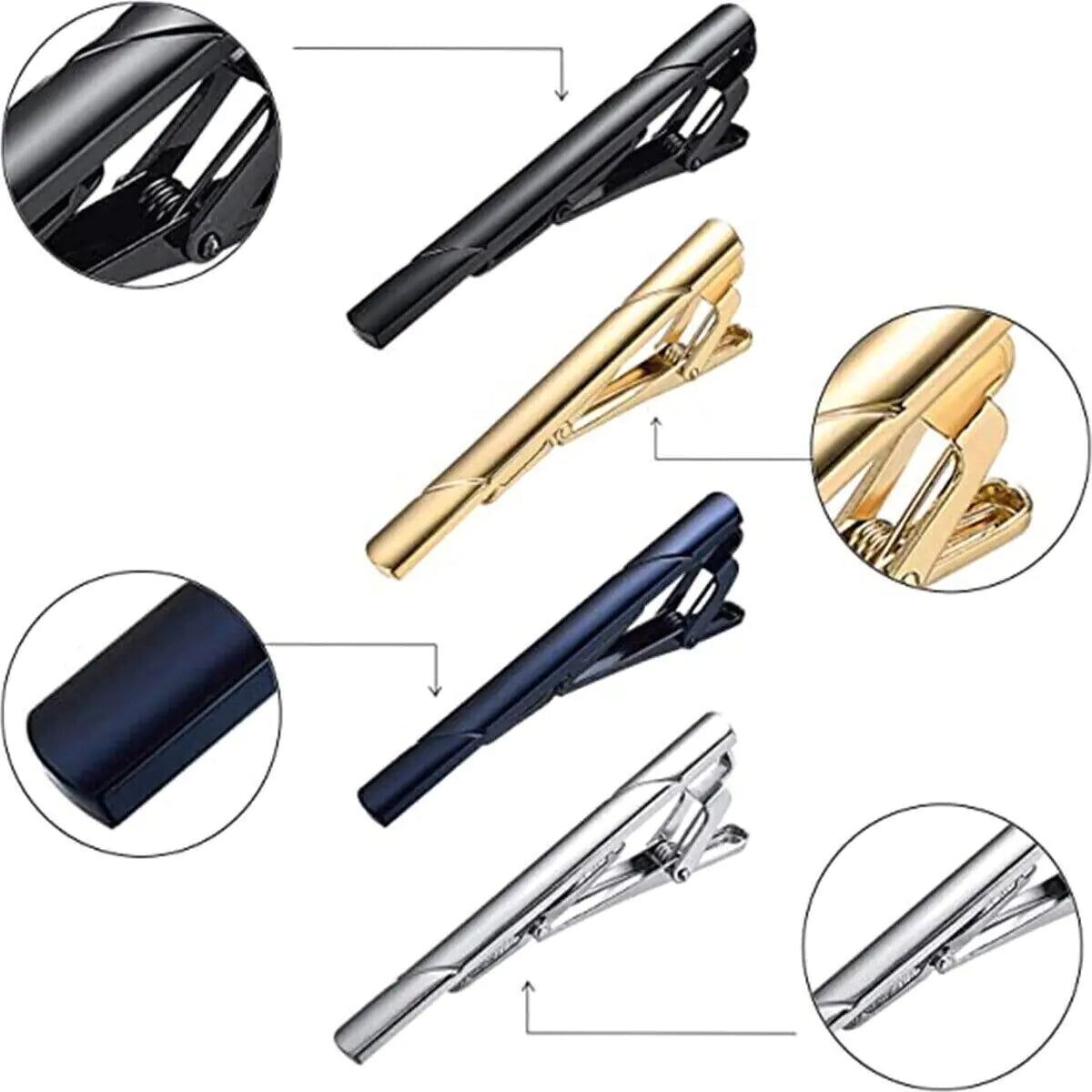 Men's Stainless Steel Tie Clip