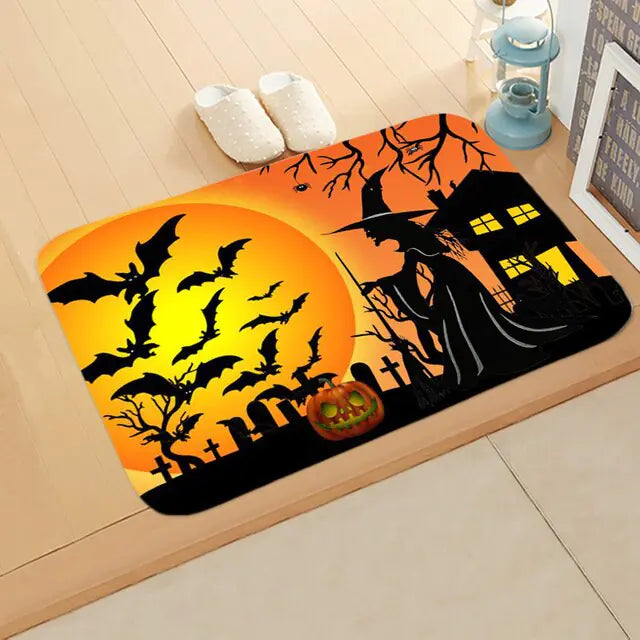 Halloween Decor Mat