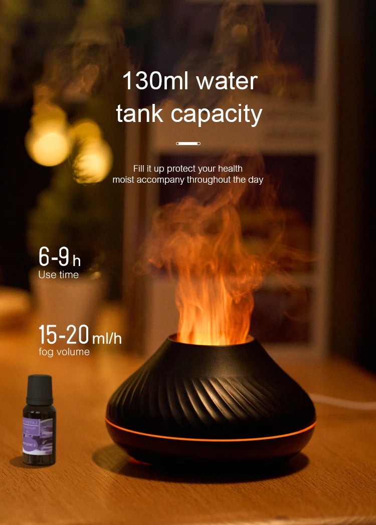 Volcanic Aroma Diffuser Lamp