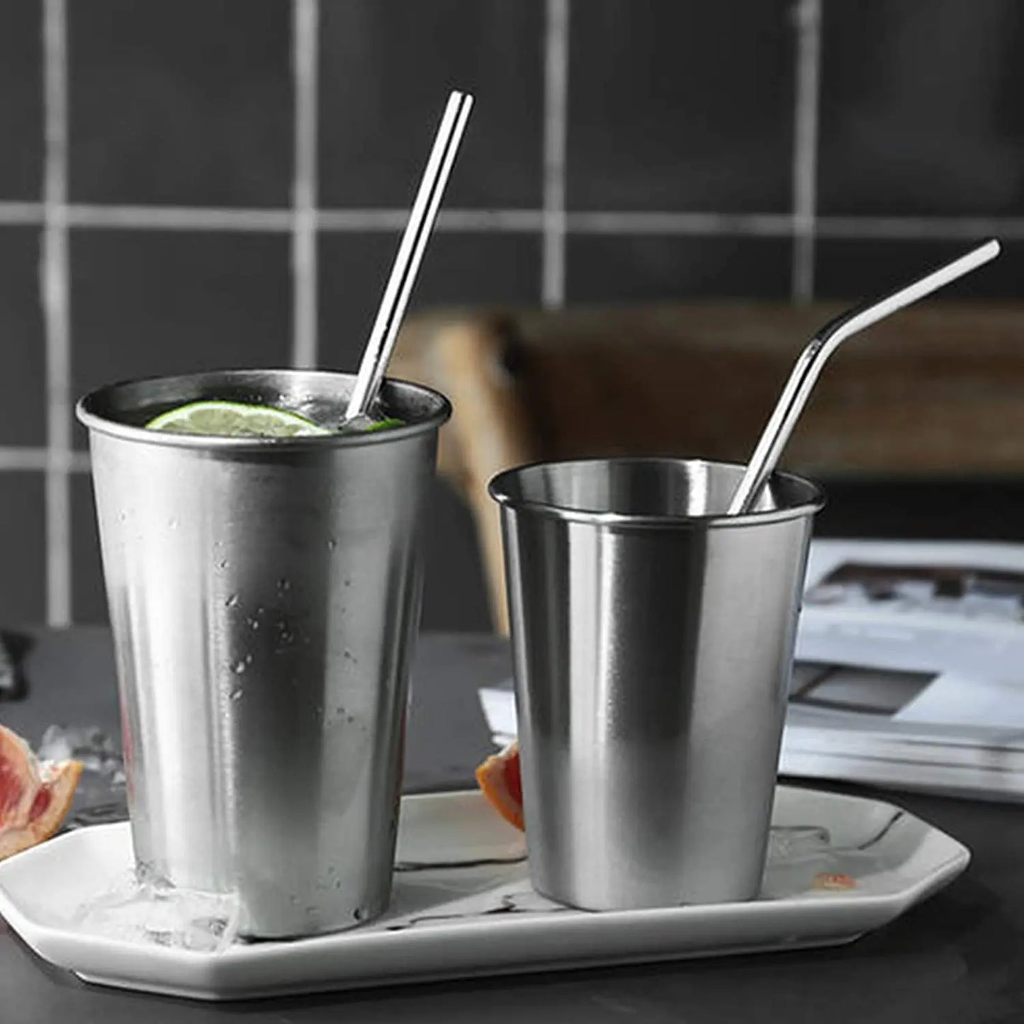 Reusable Metal Straws