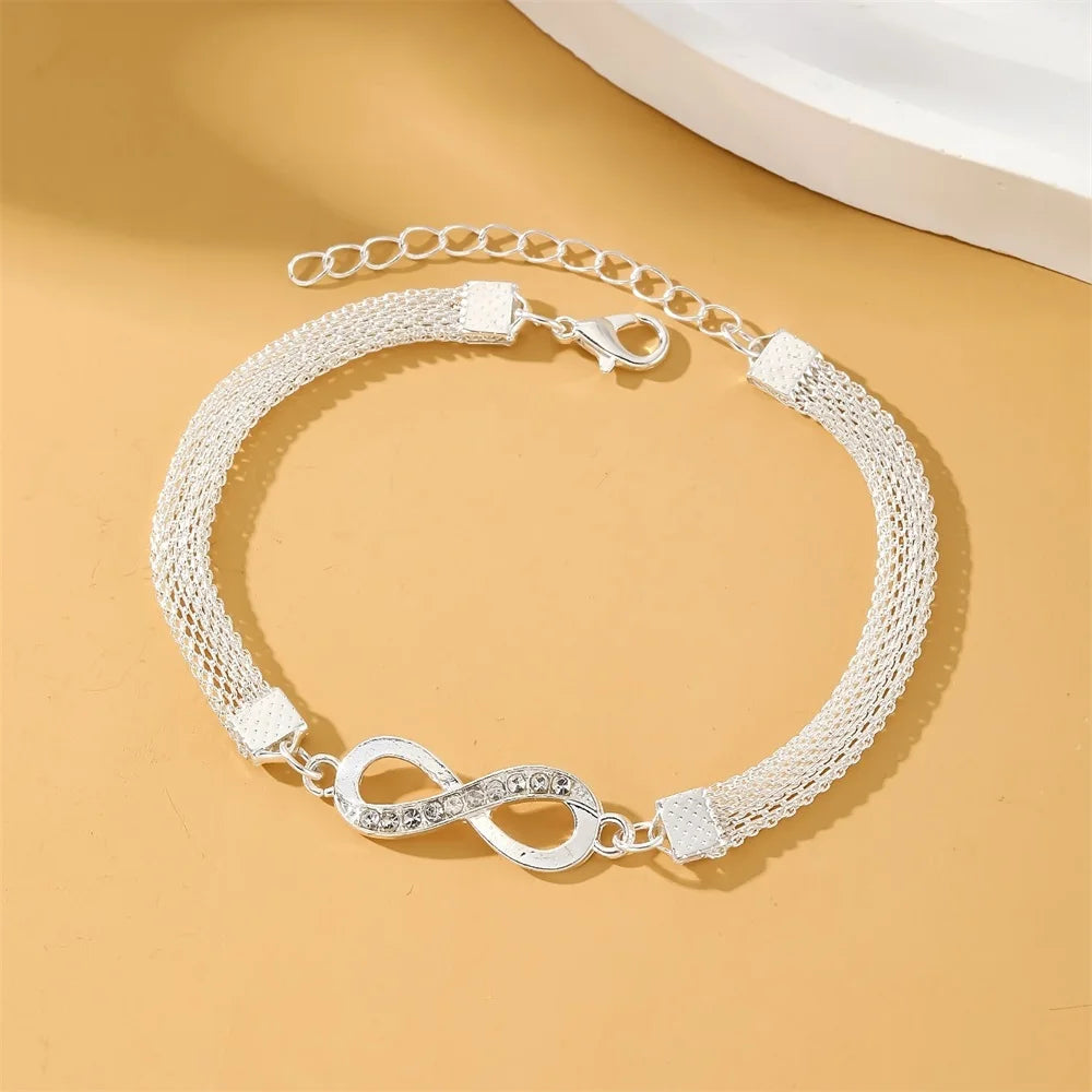 Women's Infinity Ankle Bracelet