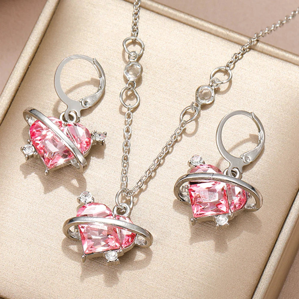 Love Heart Jewelry Set