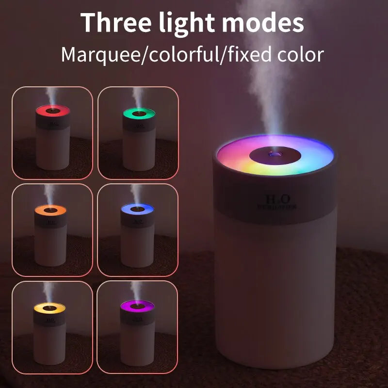 Colored Lights Portable Humidifier