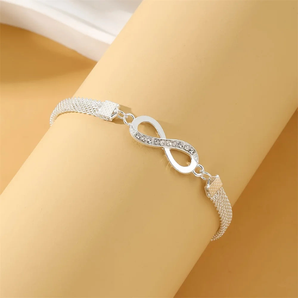 Women's Infinity Ankle Bracelet