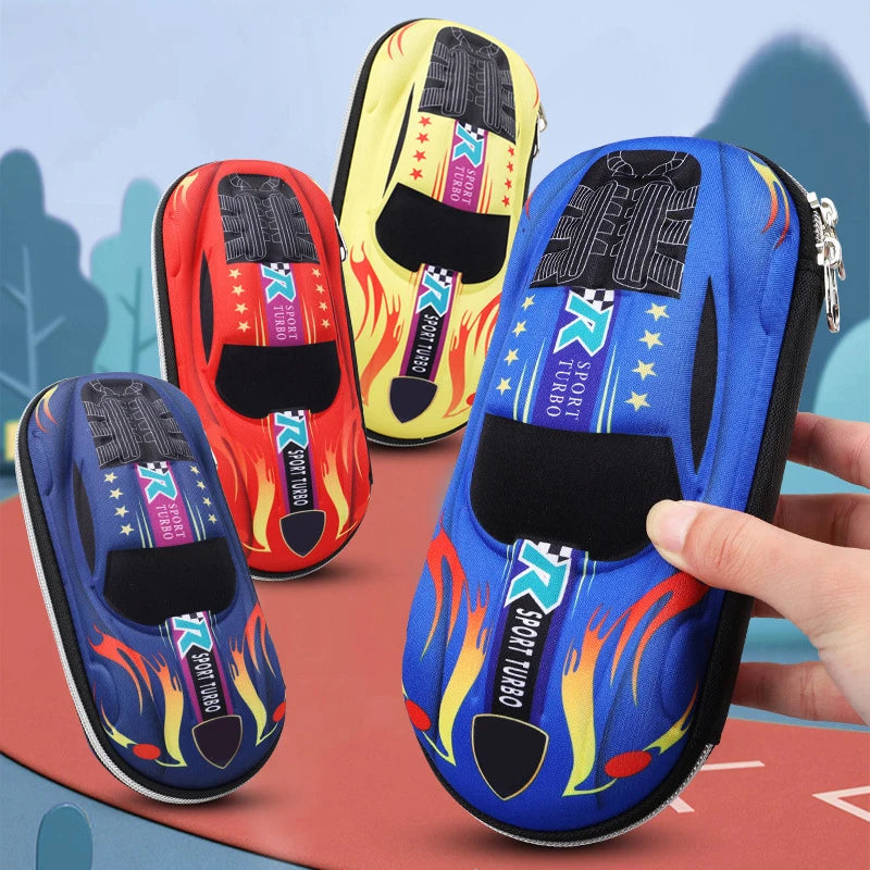 3D Racing Car Pencil Case