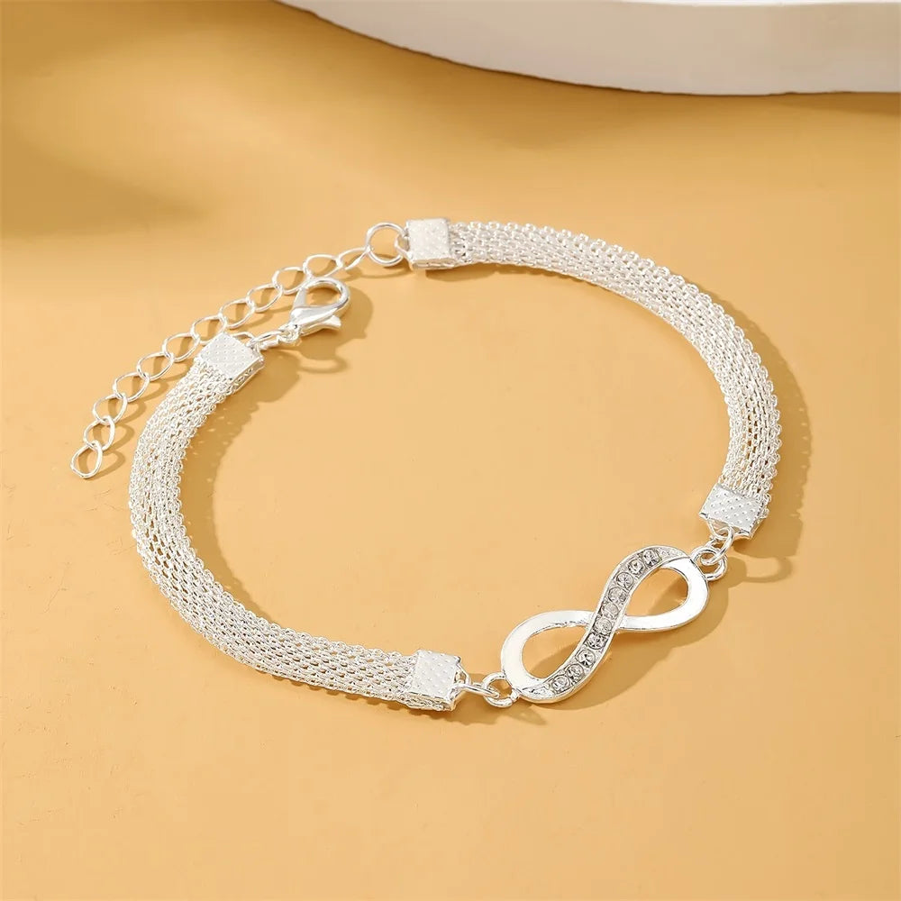 Women's Infinity Ankle Bracelet