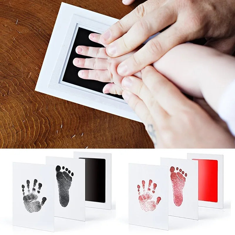 Baby Hand and Footprint Photo Frame Kit