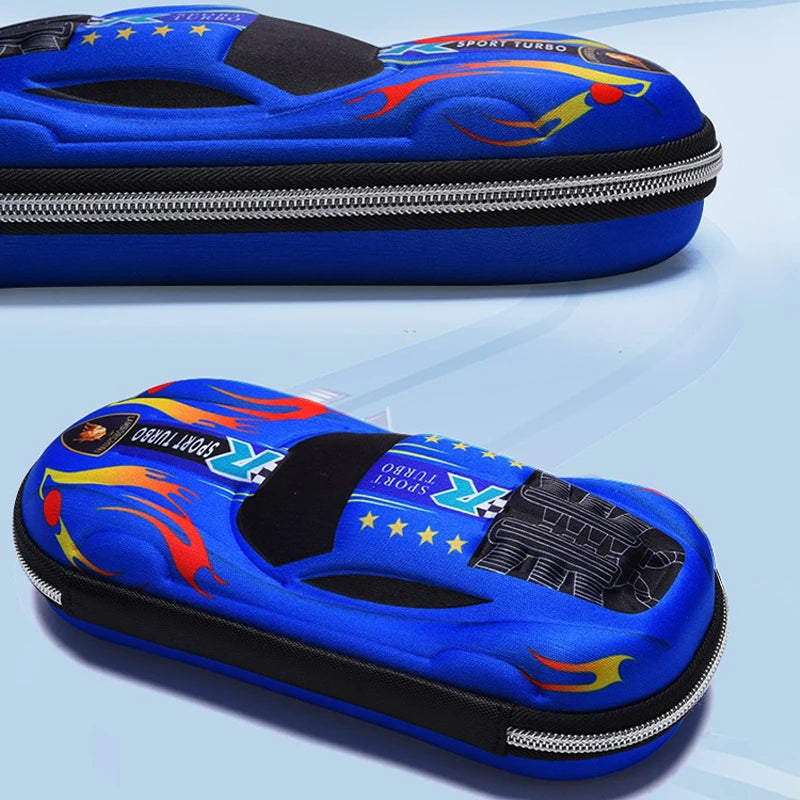 3D Racing Car Pencil Case