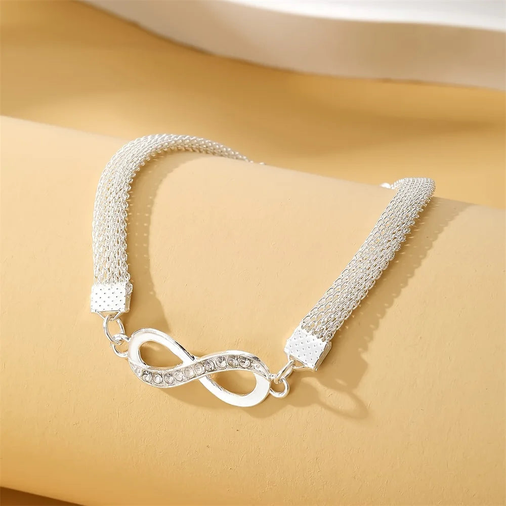 Women's Infinity Ankle Bracelet