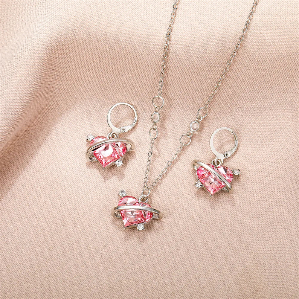 Love Heart Jewelry Set