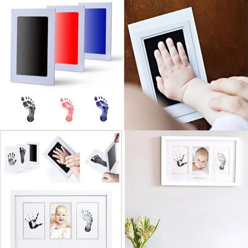 Baby Hand and Footprint Photo Frame Kit