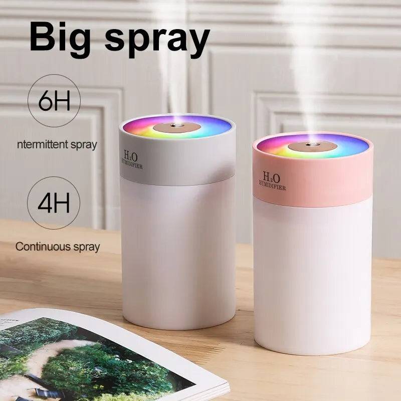 Colored Lights Portable Humidifier