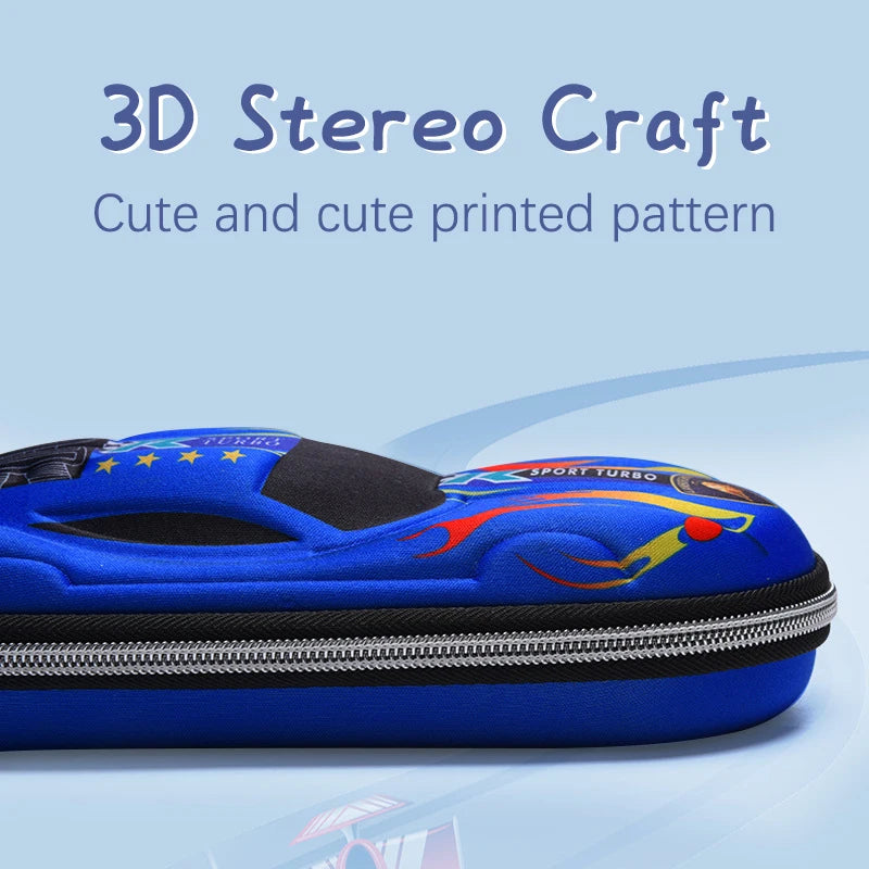 3D Racing Car Pencil Case