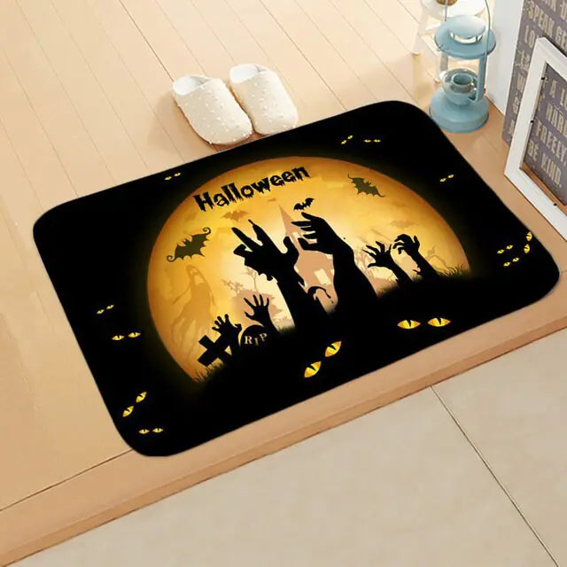 Halloween Decor Mat