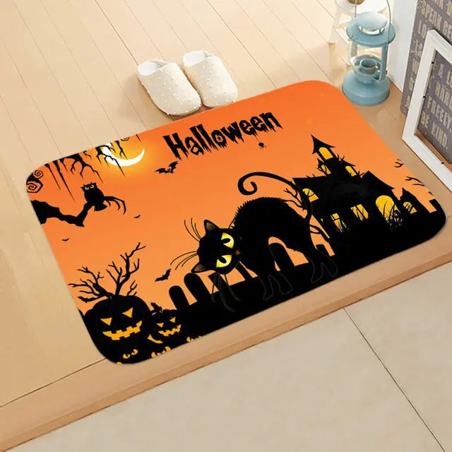 Halloween Decor Mat