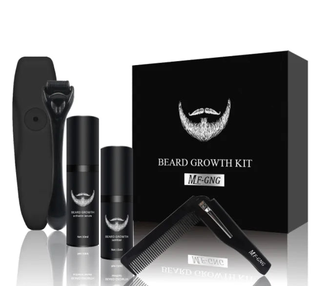 4 Piece Beard Growth Kit